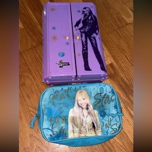 Hannah Montana Zipper Pouch & Backstage Dressing Room Closet